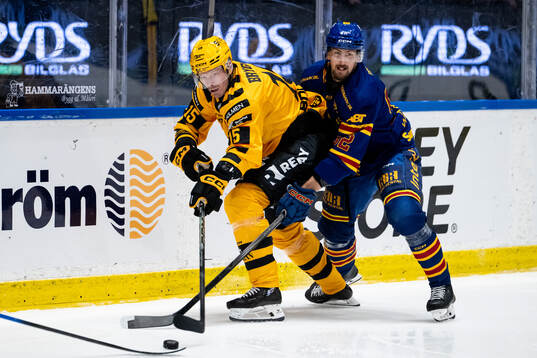Skellefteås Lars Bryggman och Djurgårdens Philip Holm