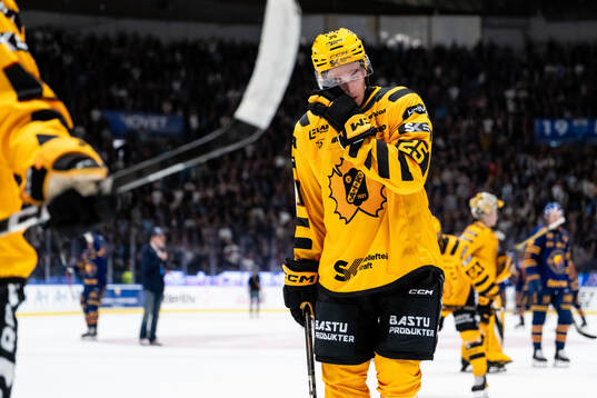 Skellefteås Pontus Johansson  deppar