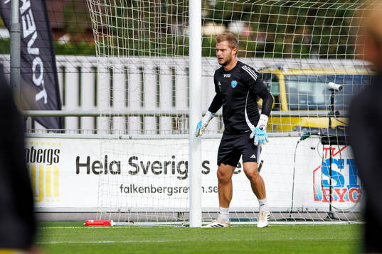 Falkenbergs målvakt Anton Andersson
