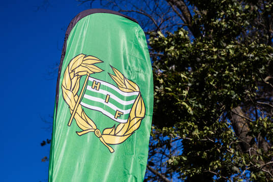 En vepa med Hammarbys logotyp