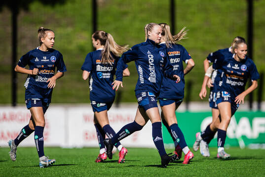 Linköpings Sara Eriksson och Tyra Andersson