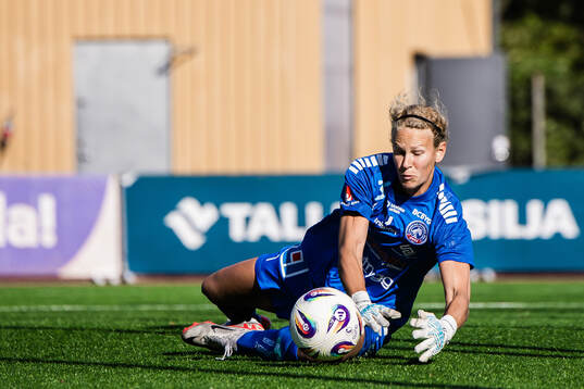 Linköpings målvakt Cajsa Andersson