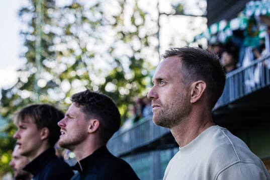 Hammarbys tränare Martin Sjögren