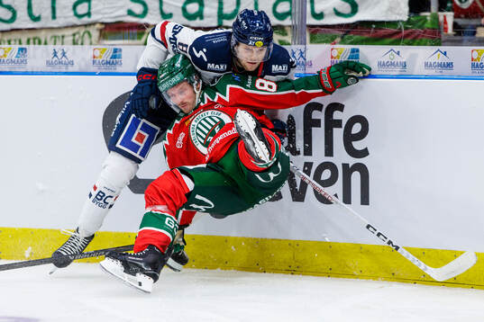 Linköpings Jonathan Myrenberg och Frölundas Erik Thorell