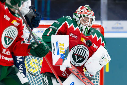 Frölundas målvakt Lars Johansson