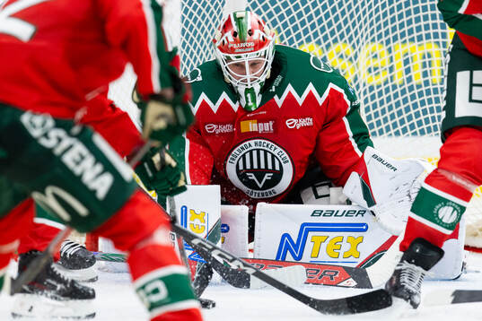 Frölundas målvakt Lars Johansson