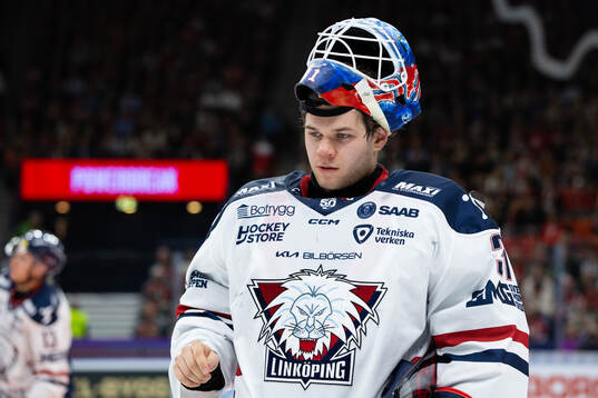 Linköpings målvakt Jesper Myrenberg
