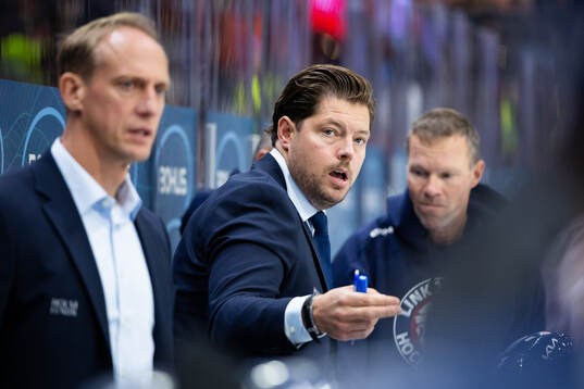 Linköpings assisterande tränare Mattias Zackrisson