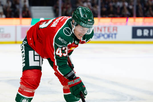 Frölundas Tom Nilsson har ont