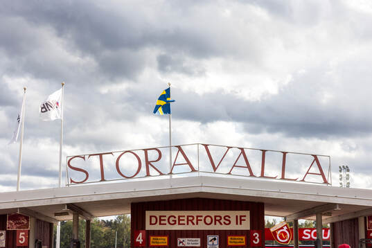 Exteriör vy av Stora Valla