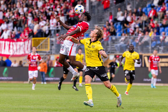Degerfors Philippe Ndinga Ossiabadjouo och Mjällbys