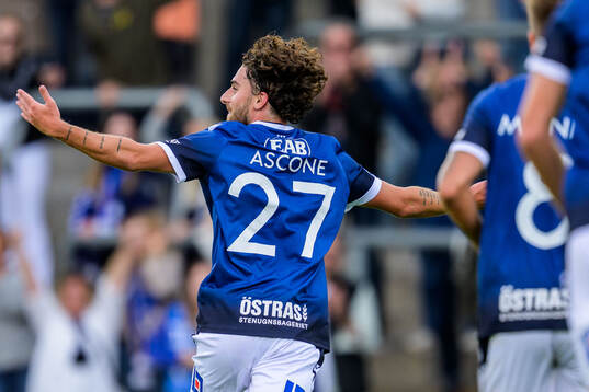 Halmstads Rocco Ascone jublar