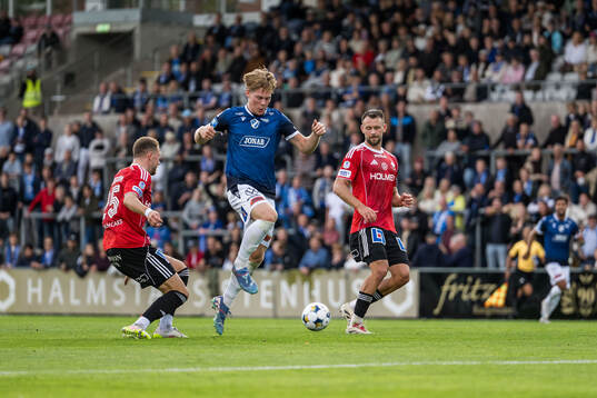 IFK Norrköpings Kevin Höög Jansson och Halmstads Malte