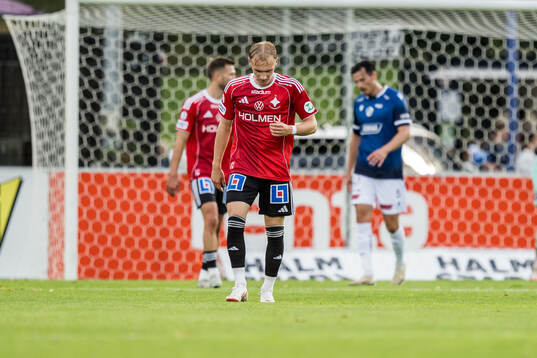 IFK Norrköpings Marcus Baggesen deppar