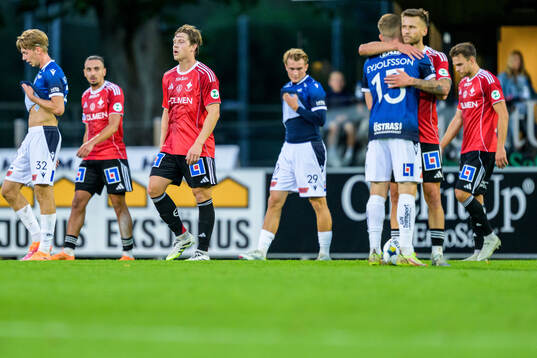 IFK Norrköpings Alexander Fransson deppar