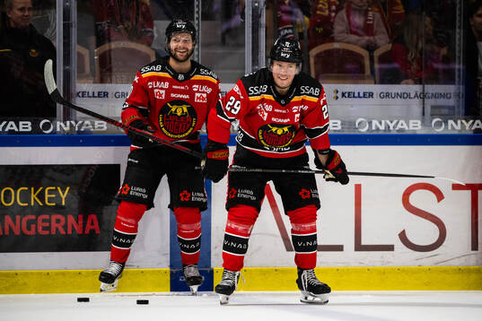 Luleås Einar Emanuelsson och Erik Gustafsson