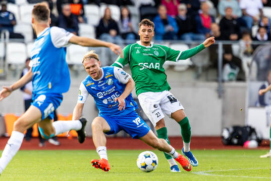 Oddevolds Linus Tornblad och Brages Noah Åstrand John