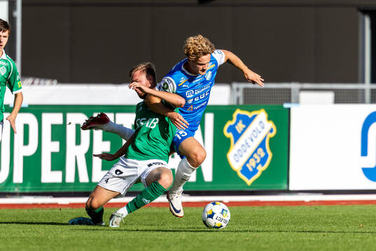 Brages Malte Persson och Oddevolds Vincent Poppler