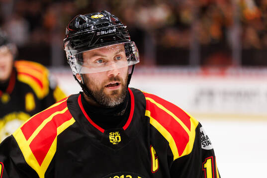 Brynäs Johan Larsson jublar