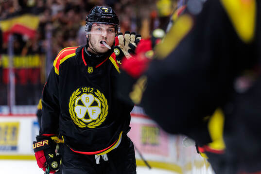Brynäs Kieffer Bellows jublar