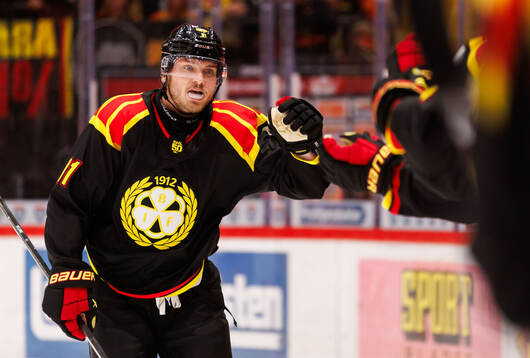 Brynäs Kieffer Bellows jublar