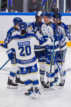 Leksands Anton Johansson jublar