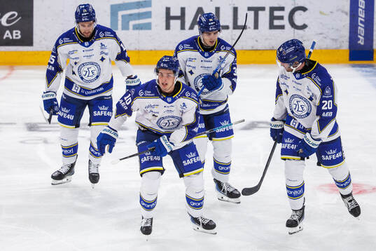 Leksands Anton Johansson jublar