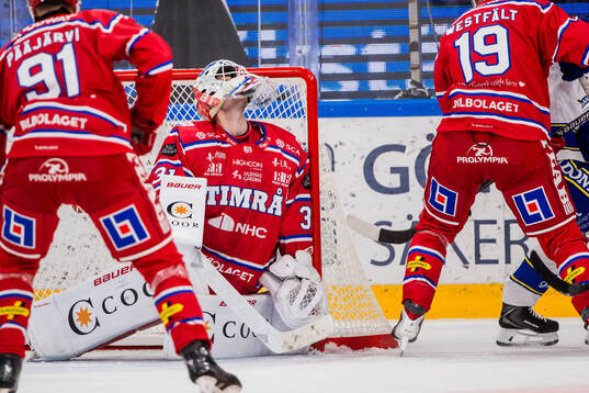 Timrås målvakt Tim Juel