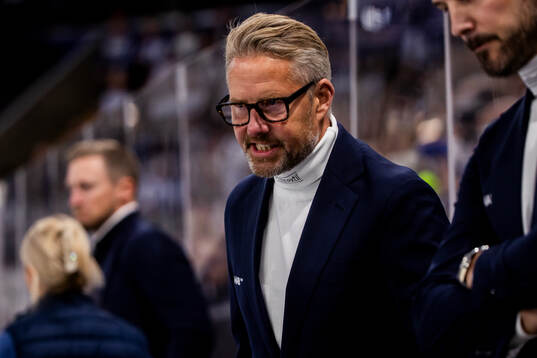 Leksands tränare Johan Hedberg