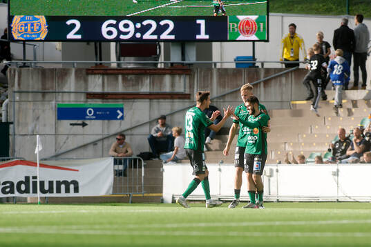 Varbergs Laorent Shabani jublar