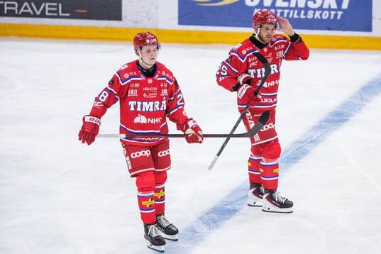 Timrås Simon Forsmark och Linus Nässén deppar