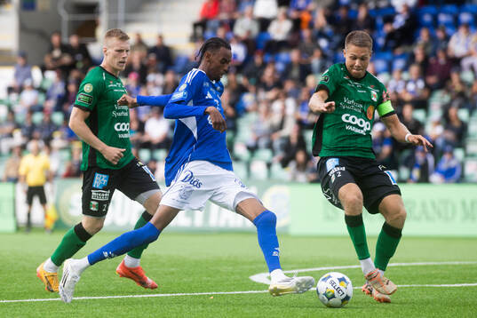 GIF Sundsvalls Yacqub Finey och Varbergs Gustav Broman