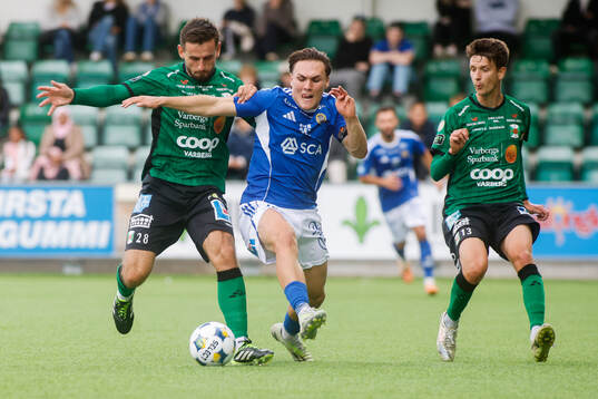 GIF Sundsvalls Miguel Sandberg och Varbergs Erion Sadiku