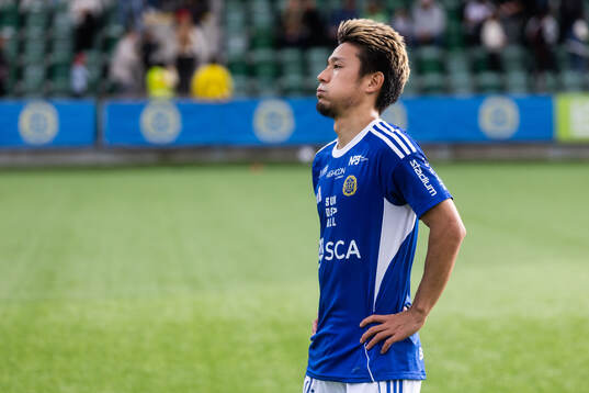 GIF Sundsvalls Taiki Kagayama deppar