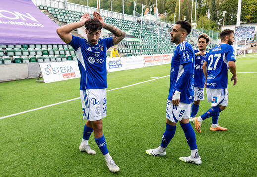 GIF Sundsvalls Carlos Martinez Ruiz jublar