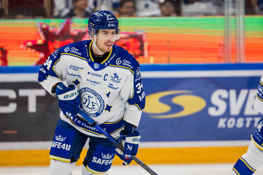 Under ishockeymatchen i SHL mellan Leksand och Timrå