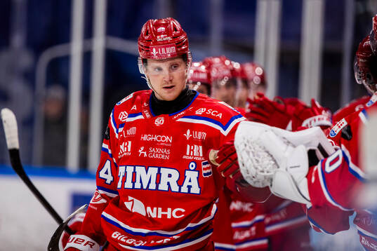 Timrås Sebastian Hartmann jubel