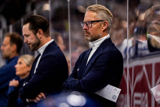 Leksands tränare Johan Hedberg