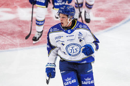 Leksands Anton Johansson jublar