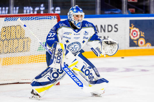 Leksands målvakt Jakob Hellsten