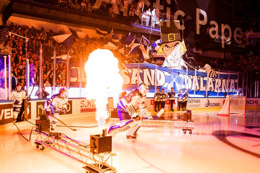 Leksands målvakt Marcus Gidlöf