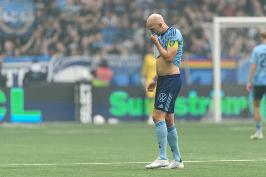 Djurgårdens Marcus Danielson deppar