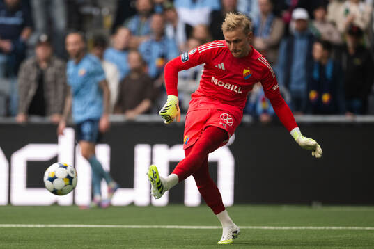 Djurgårdens målvakt Jacob Rinne