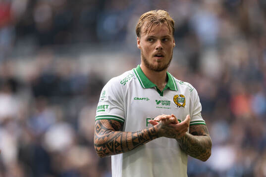 Hammarbys Victor Eriksson deppar