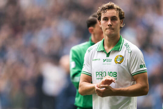 Hammarbys Hampus Skoglund deppar
