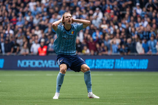 Djurgårdens August Priske Flyger deppar