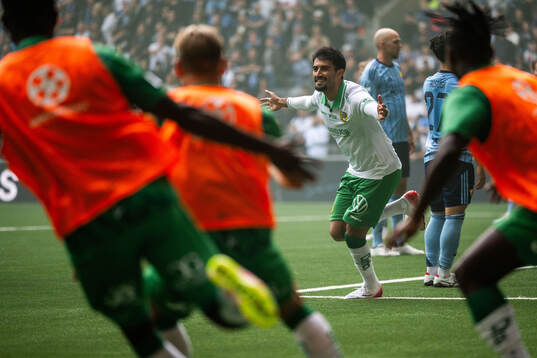 Hammarbys Montader Madjed jublar