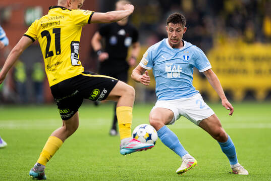 Malmö FFs Lasse Berg Johnsen