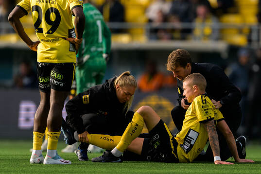 Elfsborgs Sebastian Holmen får vård