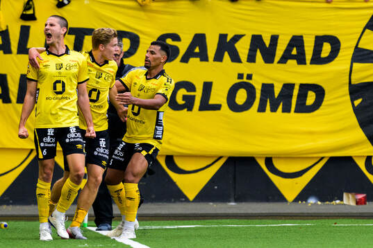 Elfsborgs Rasmus Wikström jublar